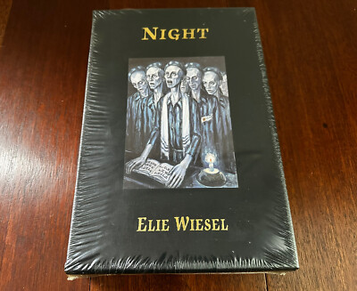 Night by Elie Wiesel 🖋️ Easton Press Limited Edition - Signed By Author - #/850-image