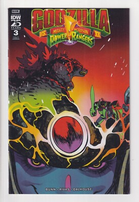 GODZILLA VS. THE MIGHTY MORPHIN POWER RANGERS: II #3 NM 2024 IDW A-Z single-image