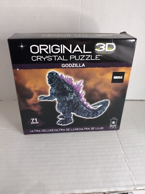 Godzilla Ultra Deluxe Original 3D Crystal Puzzle 71 Pieces-image