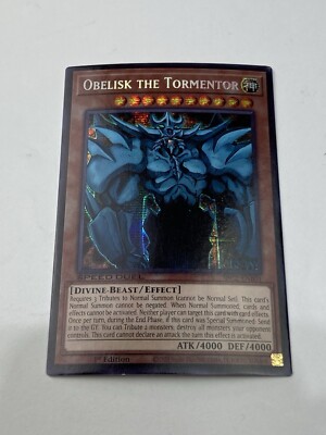 Yuigioh Obelisk The Tormentor Sbc2-enb01 Battle City Finals 1st Edition Rare-image