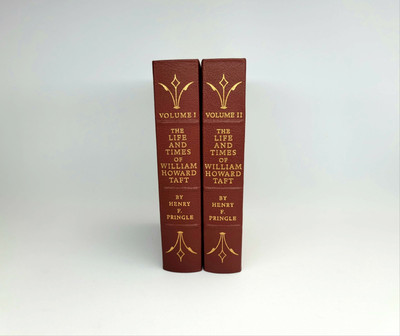 Easton Press The Life & Times of William Howard Taft 2 Vols Leather edition-image