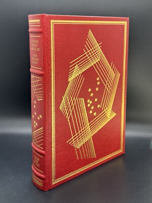 DUNNE, John Gregory. The Red, White and Blue. Franklin Library, 1987. SIGNED/1st-image