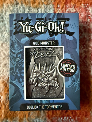 Yu-Gi-Oh! Obelisk the Tormentor Metal Card Limited Edition (Fannattik)-image