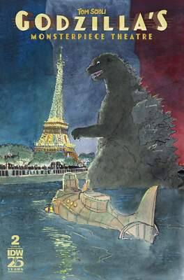 Godzilla’s Monsterpiece Theatre #2 Variant RI (1:10) (Horvath)-image