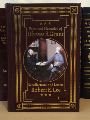 Personal Memoirs Ulysses S Grant, Recollections & Letters Robert E. Lee leather-image