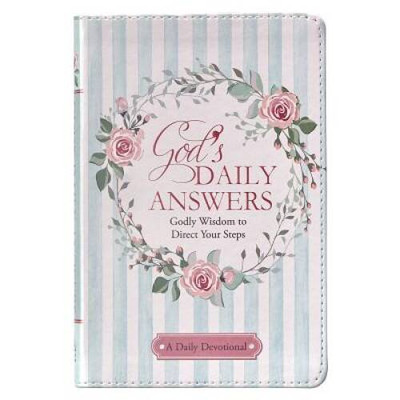 God's Daily Answers - Leather Bound By Christian Art Gifts - VERY GOOD-image