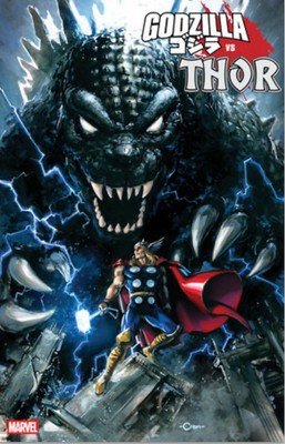 🔥‼️ [FREE CVR A] GODZILLA VS THOR #1 1:25 CLAYTON CRAIN VARIANT ‼️🔥-image
