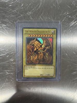 🔥 ULTRA RARE Yugioh The Winged Dragon Of Ra YGLD-ENG03-image