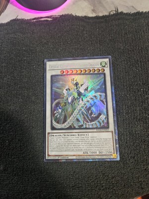 Crystal Clear Wing Synchro Dragon - RA04-EN059 - Collector's Rare Stampede-image