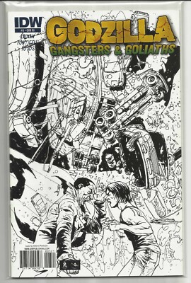 2011 IDW Godzilla: Gangsters & Goliaths #3 RI INCENTIVE Cover Comic NM/UNREAD!!-image