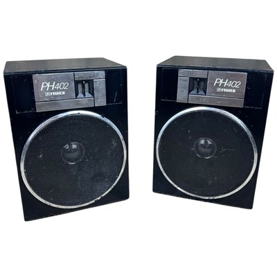 Vintage Fisher PH 402 Boombox Left & Right Side Speakers For PH402 Boombox Works-image