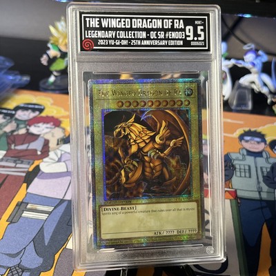 2023 YU-GI-OH! LC01-LEGEND COLL: 25TH ANV ED THE WINGED DRAGON OF RA TCC 9.5-image