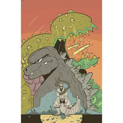 Godzilla War For Humanity #4 Cover C Lane Lloyd 1:10 Variant IDW-image