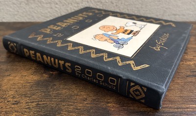 Easton Press Peanuts 2000 Charlie Brown by Charles M. Schulz (HC) Leather-image