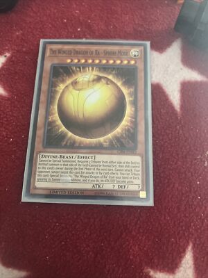 Winged Dragon of Ra - Sphere Mode CIBR-ENSE2 Limited Edition Super Rare NM!-image