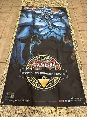 Obelisk The Tormentor Official Konami Banner Yugioh Egyptian God-image