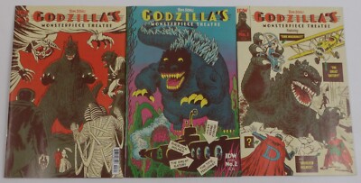 Godzilla's Monsterpiece Theatre #1-3 VF/NM complete series Dracula Great Gatsby-image