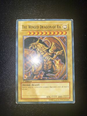 Wing Dragon of Ra the god of sun. GOD card-image