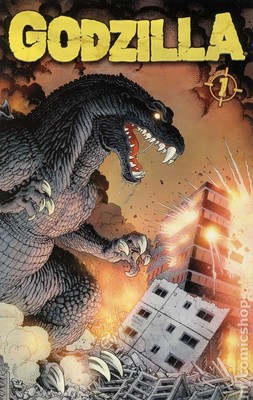 Godzilla TPB By Duane Swierczynski #1-1ST FN 2012 Stock Image-image
