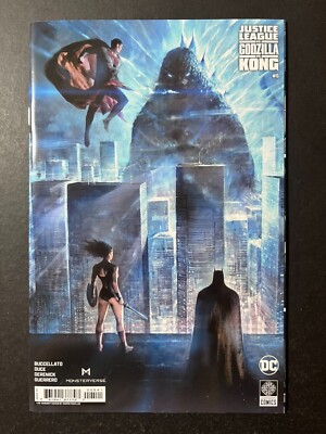 JUSTICE LEAGUE VS GODZILLA VS KONG #5 *NM OR BETTER!* (2024)  LEE 1:25 VARIANT!-image