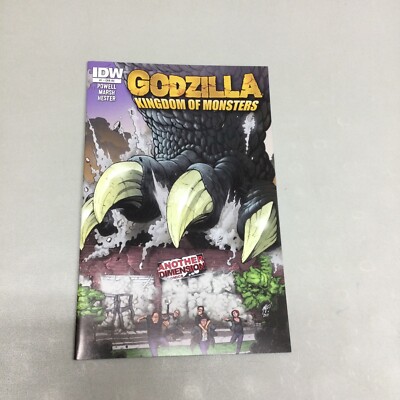 Godzilla Kingdom Of Monster #1 Another Dimension 2nd Printing IDW 2011 (GZ23)-image