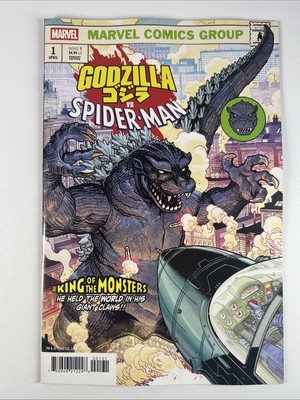 Godzilla vs Spider-Man #1 (2025) Bradshaw Variant ~ 1st God-Venom-image