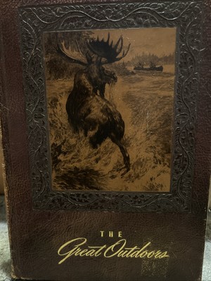 The Great Outdoors 1st Edition 1947 Book Leather Bound Godfrey & Dufresne-image