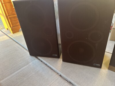 Vintage Pair Of Fisher Speakers Air Dyno *other Pair Check Listings* -image