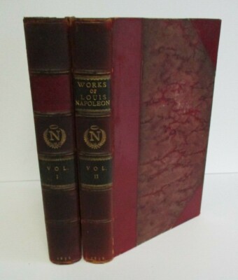 Life & Works of LOUIS NAPOLEON BONAPARTE, 2 Vols, 1852 1st Ed-image