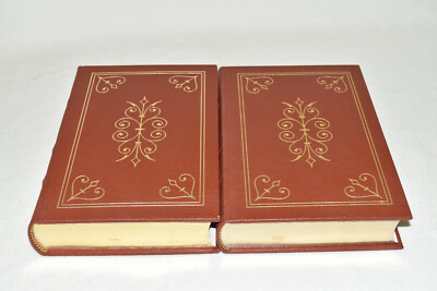  Easton Press 2V WILLIAM HOWARD TAFT Life Times LEATHER Library Presidents FINE-image