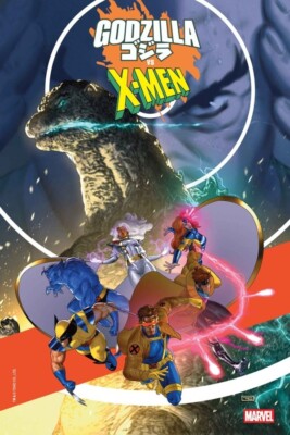 Godzilla Vs X-Men #1 Taurin Clarke Var 5/14 Marvel Comics-image