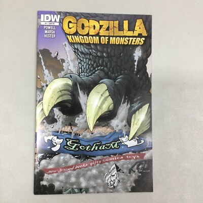 Godzilla Kingdom Of Monster #1 Friendly Gotham Comics Exclusive IDW 2011 (GZ104)-image