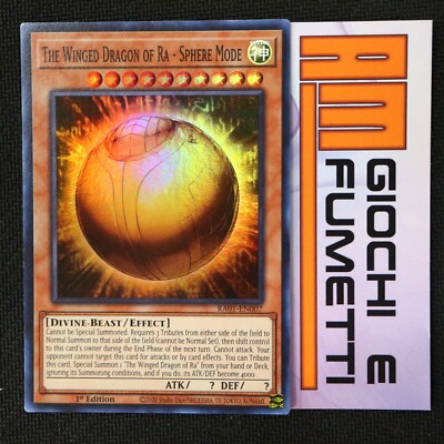 THE WINGED DRAGON OF RA - SPHERE MODE in English YUGIOH rarity SUPER yu-gi-oh!-image