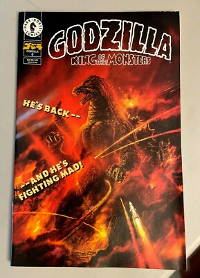 Godzilla - KING OF THE MONSTERS #0 / 1995 / NM / White Pages / Comic Book -image