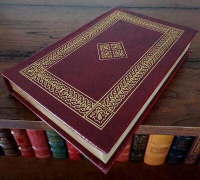Easton Press Leading With My Chin by Jay Leno EXCELLENT Unsigned Leather Gold ✨️-image