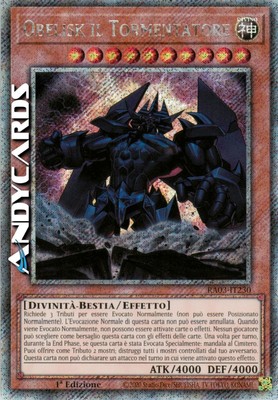 OBELISK IL TORMENTATORE (Obelisk The Tormentor) Segreta Platino RA03 IT230 • 1Ed-image