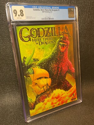 IDW Comics: Godzilla: Here There Be Dragons #1 (2023) CGC 9.8-image