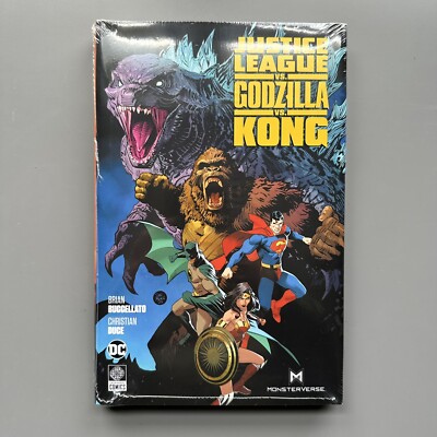 Justice League Vs. Godzilla Vs. Kong Hardcover HC NEW Monsterverse JLA King-image