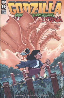 Godzilla Monsters and Protectors All Hail the King! #3B NM 2022 Stock Image-image