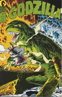 Godzilla #2 FN+ 6.5 1988 Stock Image-image