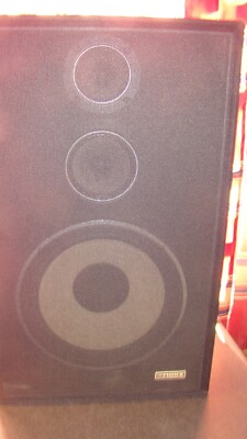 Vintage 3 Way Wooden Fisher DS-153 Speaker (Single)-image