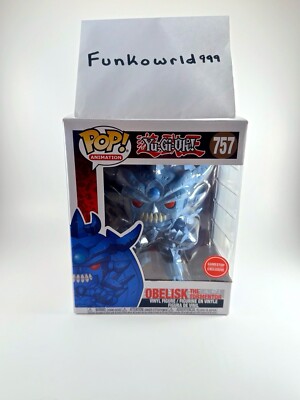 NIB! OBELISK The Tormentor 757 FUNKO RARE GAMESTOP EXCLUSIVE STICKER-image