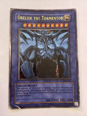 obelisk the tormentor ultra rare gbi-002 wear on card-image