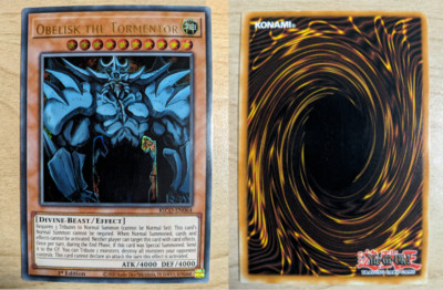 YUGIOH | OBELISK THE TORMENTOR | KICO-EN064 | Ultra Pharaoh's Rare | 1st Edition-image