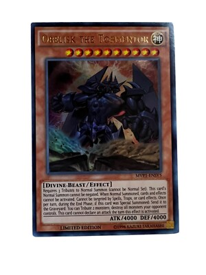Yu-Gi-Oh! TCG Obelisk the Tormentor The Dark Side of Dimensions Movie Pack...-image