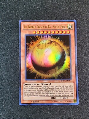 The Winged Dragon of Ra - Sphere Mode 1ST EDITION DPBC-EN001, Ultra Rare LP-image
