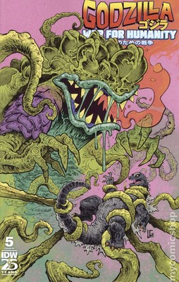 Godzilla War for Humanity #5RI VF 2024 Stock Image-image