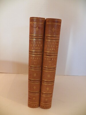 GOOD QUEEN ANNE, 1/4 LEATHER + CORNERS 2 VOLUMES 1886-image