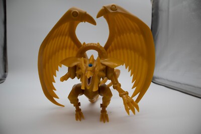 Vintage 1996 Yu-Gi-Oh Winged Dragon of Ra Deluxe Model Kit Figure 95% Complete-image