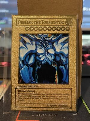 Yu-Gi-Oh! TCG Obelisk the Tormentor Gold Metal-image